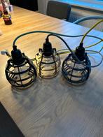3 HK Living Hanglampen - Industrieel Design, Ophalen of Verzenden, Zo goed als nieuw, Metaal, Minder dan 50 cm