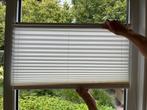 Vrijwel nieuwe plissegordijnen, 1 zijde zonwerend materiaal, Huis en Inrichting, Stoffering | Gordijnen en Lamellen, Ophalen, 100 tot 150 cm