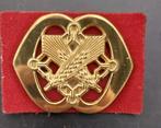 KL baret embleem Intendance, Verzamelen, Ophalen of Verzenden, Landmacht, Nederland, Embleem of Badge