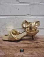 Toral - Prachtige gouden leren pumps maat 37 - Nieuw €240, Pumps, Overige kleuren, Nieuw, Ophalen of Verzenden