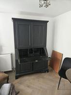 Antieke houten zwarte kast, Antiek en Kunst, Antiek | Meubels | Kasten, Ophalen
