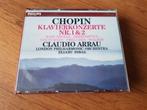 Chopin - Klavierkoncerte nr. 1 & 2 - Arrau - 3 CD, Overige typen, Gebruikt, Ophalen of Verzenden, Romantiek