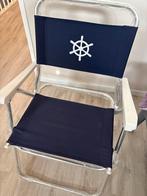 2 Campingstoelen - Nieuw & Inklapbaar, Twee, Blauw, Nieuw, Ophalen of Verzenden
