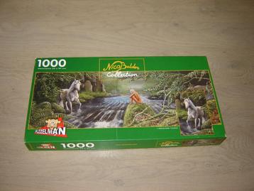 Puzzel Puzzelman Nico Bulder Collection EENHOORN 1000 st.   beschikbaar voor biedingen