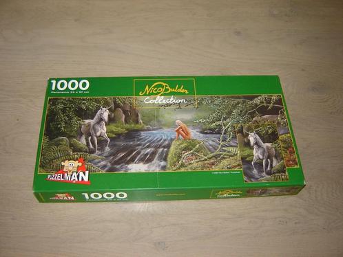 Puzzel Puzzelman Nico Bulder Collection EENHOORN 1000 st., Hobby en Vrije tijd, Denksport en Puzzels, Zo goed als nieuw, Legpuzzel