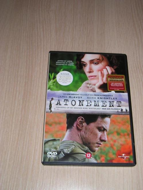 Atonement - regisseur Joe Wright, Cd's en Dvd's, Dvd's | Drama, Zo goed als nieuw, Drama, Vanaf 12 jaar, Ophalen of Verzenden