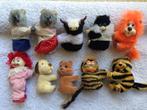 🧡10 Vintage Leuke KNIJPPOPPETJES/ Knijp Figuren jaren 70., Verzamelen, Poppetjes en Figuurtjes, Ophalen of Verzenden, Gebruikt