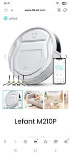 NIEUW  lefant M210P robot stofzuiger, Witgoed en Apparatuur, Stofzuigers, Ophalen of Verzenden, Nieuw, Minder dan 1200 watt, Stofzuiger