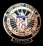 Payton pin U.S.A., Verzamelen, Speldjes, Pins en Buttons, Verzenden, Nieuw, Transport, Speldje of Pin
