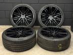Prachtige 19 inch Wrath WF3 5x112 ET44 8.5J 235/35/19, Banden en Velgen, 235 mm, Zomerbanden, Ophalen