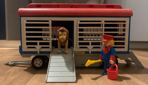 Playmobil 3514 (V1) Leeuwenkooi met verzorger, Kinderen en Baby's, Speelgoed | Playmobil, Zo goed als nieuw, Complete set, Ophalen of Verzenden