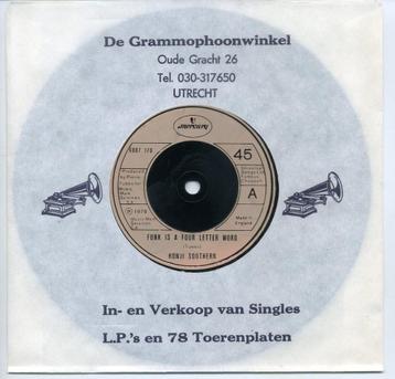 Ronji Southern ‎– Funk Is A Four Letter Word vinyl single ZG beschikbaar voor biedingen