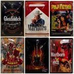 Cohiba Habana Cuba sigaren reclamebord van metaal wandbord, Verzamelen, Nieuw, Reclamebord, Ophalen of Verzenden