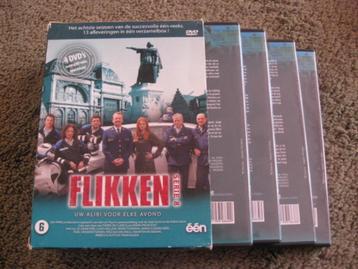 FLIKKEN BELGIË SEIZOEN 8 in de COMPLETE ORIGINELE 4 DVD BOX 