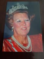 Koningin Beatrix, Verzamelen, Koninklijk Huis en Royalty, Ophalen of Verzenden, Zo goed als nieuw, Nederland, Kaart, Foto of Prent
