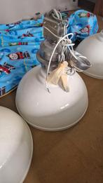 3 bouw/ hanglampen, Ophalen, Zo goed als nieuw, Glas, 50 tot 75 cm