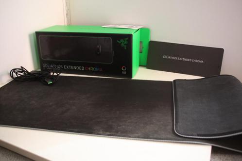 Razer Goliathus Chroma Extended muismat, Computers en Software, Muismatten, Gebruikt, Gaming muismat, Ophalen of Verzenden