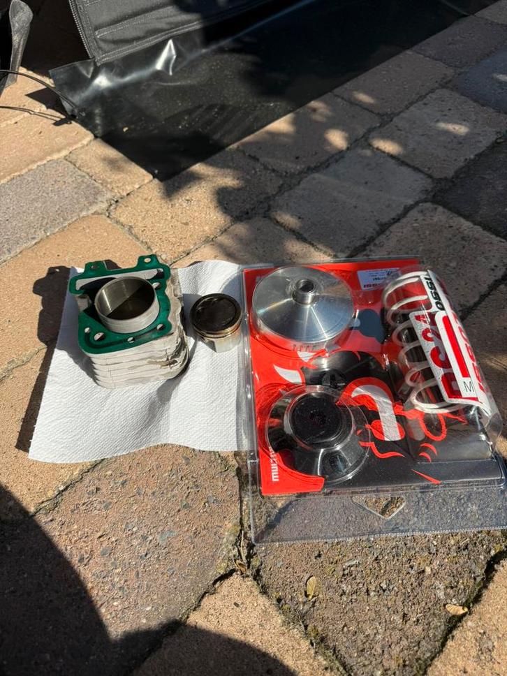 Zip 4 takt 2v 80cc/mutivar, Motoren, Tuning en Styling, Ophalen