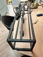 Industriële zwarte hanglamp met 5 lichtpunten, Huis en Inrichting, Lampen | Hanglampen, Ophalen of Verzenden