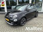 Fiat 500 C 0.9 TwinAir Turbo Sport Cabrio, Stof, Gebruikt, Zwart, Origineel Nederlands