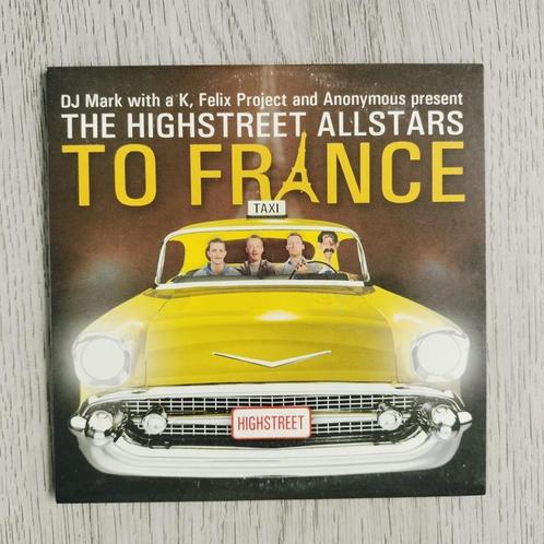 Cardsleeve CDsingle – Highstreet Allstars – To France, Cd's en Dvd's, Cd's | Pop, Zo goed als nieuw, 2000 tot heden, Verzenden