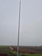 Vlaggenmast lichtmast alluminium kantelbaar, Ophalen of Verzenden, Zo goed als nieuw