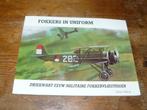 Fokkers in uniform 75 jaar militaire Fokkervliegtuigen, Verzamelen, Luchtvaart en Vliegtuigspotten, Ophalen of Verzenden, Zo goed als nieuw
