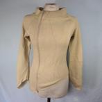 Beige damesvest.Schuine rits.Mt S.Merk Remel, ., Beige, Ophalen of Verzenden, Zo goed als nieuw