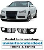 Honingraat Grill Afdekkap Mistlampen Zwart Voor Audi A5 8T