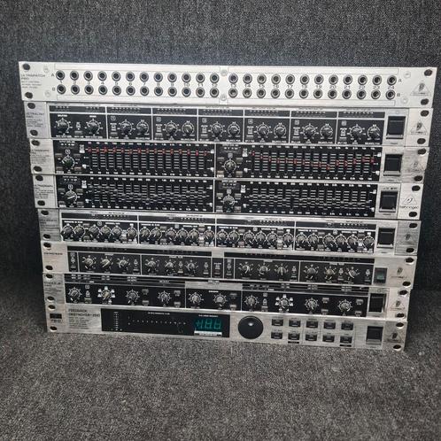 BEHRINGER randapparatuur 19 inch 5x, Audio, Tv en Foto, Luidsprekers, Gebruikt, Overige typen, Overige merken, Ophalen of Verzenden