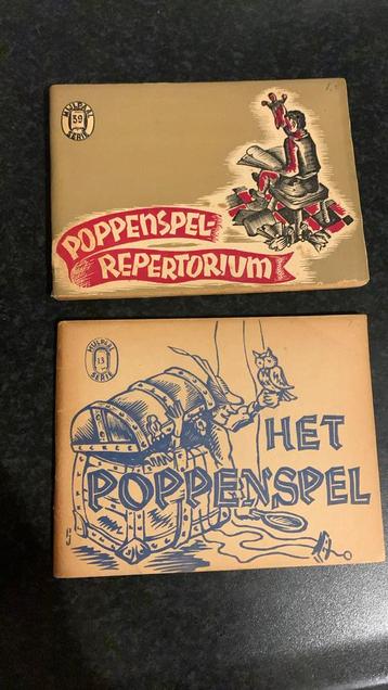 2x poppenspel repertorium mijlpaalserie 1944 1946 poppen beschikbaar voor biedingen
