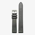 Nomos shell cordovan zwarte horlogeband 18mm (M), Sieraden, Tassen en Uiterlijk, Horloges | Heren, Overige merken, Overige materialen
