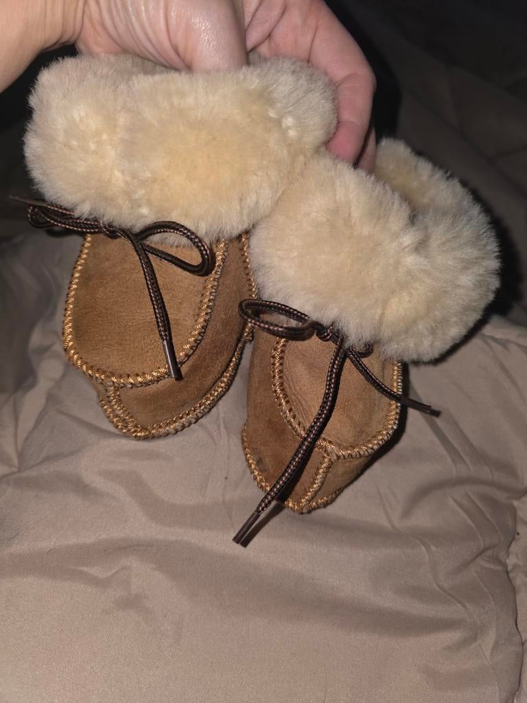 baby slofjes met bond, Slofjes, Jongetje of Meisje, Ophalen of Verzenden, Zo goed als nieuw