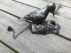 metalen deurklopper, pikkende specht, Ophalen of Verzenden