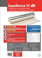 Isosilence ondervloer rubber , min 11 Decibel reducerend 3mm, Ophalen of Verzenden