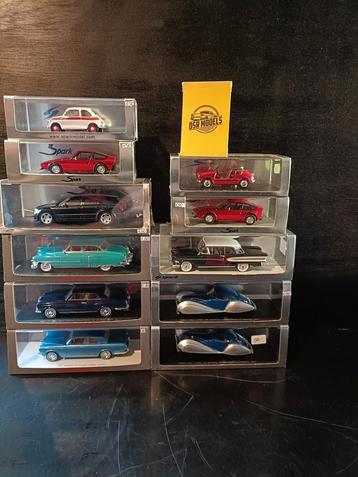 1:43 Spark modellen Alfa Romeo Bentley Dodge Fiat enz enz beschikbaar voor biedingen