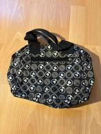 Handtasje met poezenmotief, Ophalen of Verzenden, Gebruikt, Zwart, Handtas