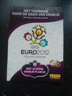 Leeg album Panini Euro 2012 Toernooi door de ogen van Oranje, Ophalen of Verzenden, Zo goed als nieuw, Meerdere stickers