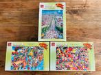 King puzzels 1000 stukjes, 3 stuks, Hobby en Vrije tijd, Denksport en Puzzels, Ophalen of Verzenden, Gebruikt