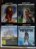 Big Fish + Arrival + Predator + The Lion King 4k UHD Bluray, Ophalen of Verzenden, Zo goed als nieuw, Avontuur