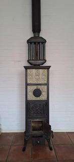 Zwitserse tegelkachel, Ophalen, Gebruikt, Houtkachel, Vrijstaand