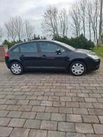 Citroën C4 1.6 16V Image 2007 Zwart Airco, Auto's, Citroën, Voorwielaandrijving, Euro 5, Stof, Zwart