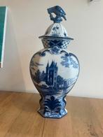 Dekselvaas Kaststel Louis Regout Mosa, Antiek en Kunst, Antiek | Vazen, Ophalen