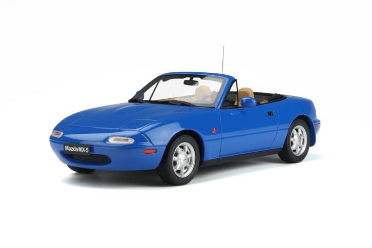 Mazda MX-5 Miata Mariner Blauw 1990 OttoMobile OT934, Hobby en Vrije tijd, Modelauto's | 1:18, Nieuw, Auto, OttOMobile, Verzenden