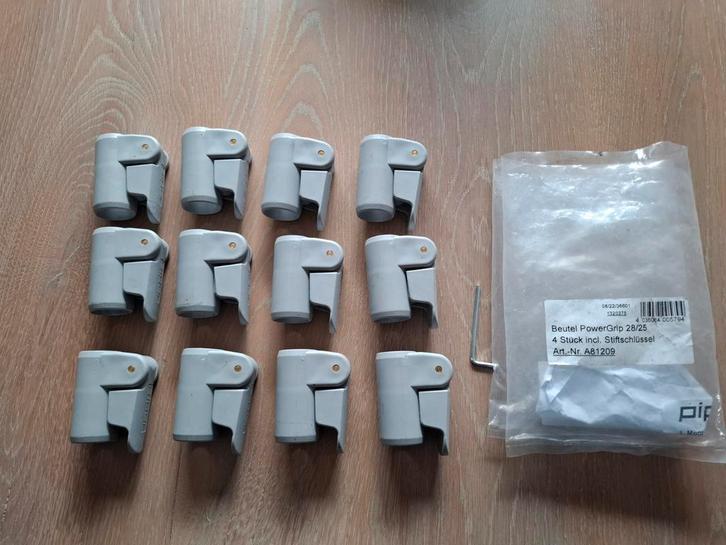 Piper powergrip buisklemmen 28/25, Caravans en Kamperen, Kampeeraccessoires, Zo goed als nieuw, Ophalen of Verzenden