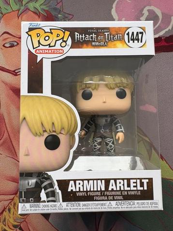 Armin Arlelt - Funko Pop #1447 Attack on Titan - beschikbaar voor biedingen