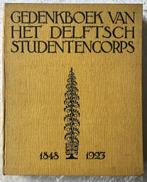 Delft Gedenkboek Delftsch Sudentencorps 1848-1923, Ophalen of Verzenden, Meerdere auteurs, 20e eeuw of later, Gelezen