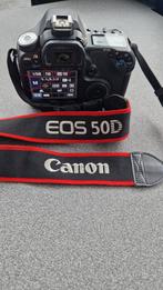 Canon EOS 50D met 4 lenzen en accessoires, Audio, Tv en Foto, Fotocamera's Digitaal, Ophalen, Gebruikt, Spiegelreflex, Canon