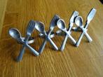 Oude servetringen - vintage - 4 stuks, Antiek en Kunst, Antiek | Bestek, Ophalen of Verzenden