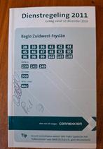 Dienstregeling Connexxion 2011 Regio Zuidwest-Fryslan, Ophalen of Verzenden, Gebruikt, Bus of Metro, Boek of Tijdschrift